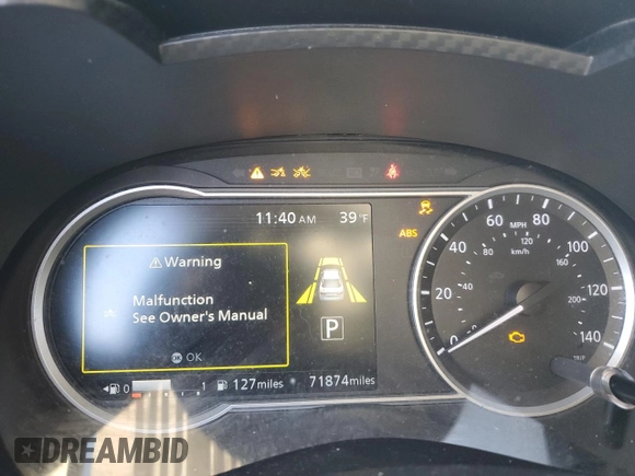 2021 Nissan Versa SV z VIN 3N1CN8EV4ML830851, wystawiony jako Copart lot #88964465 z przebiegiem 71 874 mil mil oraz Szkoda całkowita • Salvage title. Historia ofert i sprzedaży dostępna na DreamBid. Obrazek 9.