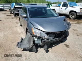 2013 Nissan Sentra SV with VIN 3N1AB7AP1DL674589, listed as a Copart auction lot 52261455 with 147,533 mi miles and Salvage Title. Bid and sale history available at DreamBid. Image 11.