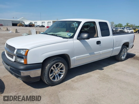2005 Chevrolet Silverado 1500 LS with VIN 2GCEC19V751116258, listed as a IAAI auction lot 41890599 with 55,315 mi miles and . Bid and sale history available at DreamBid. Image 2.