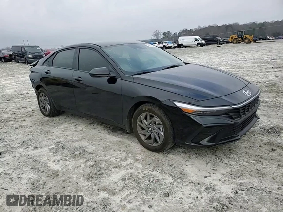 2024 Hyundai Elantra SEL with VIN KMHLM4DG9RU734301, listed as a Copart auction lot 44247975 with 30,899 mi miles and Salvage Title. Bid and sale history available at carsss.com. Image 11.