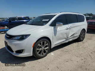 2017 Chrysler Pacifica Limited with VIN 2C4RC1GG0HR644056, listed as a Copart auction lot 52430525 with 119,956 mi miles and Salvage Title. Bid and sale history available at DreamBid. Image 1.
