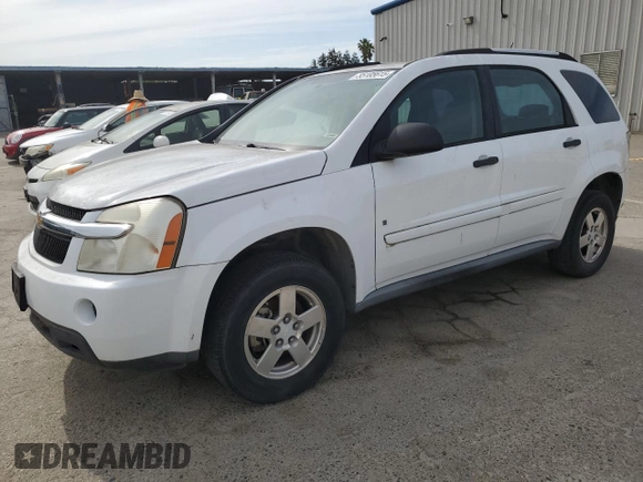 2008 Chevrolet Equinox LS z VIN 2CNDL13F986013925, wystawiony jako Copart lot #55185615 z przebiegiem 79 890 mil mil oraz Czysty tytuł • Clean title. Historia ofert i sprzedaży dostępna na DreamBid. Obrazek 1.