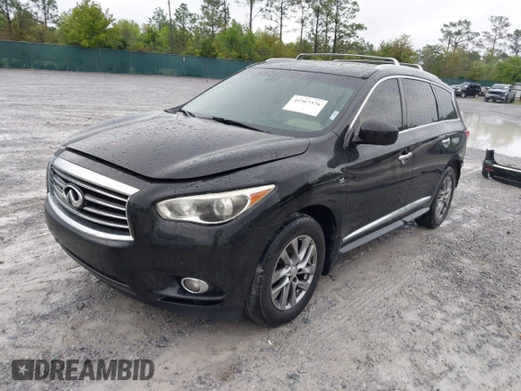 2015 Infiniti QX60 with VIN 5N1AL0MNXFC521070, listed as a IAAI auction lot 41967376 with 186,781 mi miles. Bid and sale history available at carsss.com. Image 18.