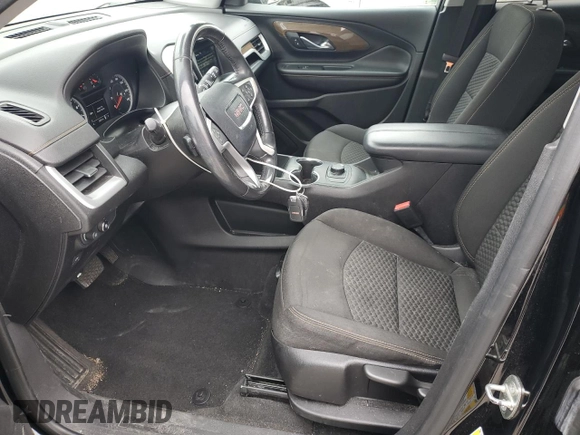 2018 GMC Terrain SLE with VIN 3GKALMEV7JL386710, listed as a Copart auction lot 50575765 with 79,272 mi miles and Salvage Title. Bid and sale history available at carsss.com. Image 7.