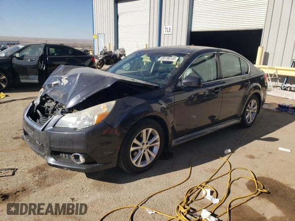 2013 Subaru Legacy Limited with VIN 4S3BMCP64D3048548, listed as a Copart auction lot 89196105 with 139,781 mi miles and Salvage Title. Bid and sale history available at DreamBid. Image 1.