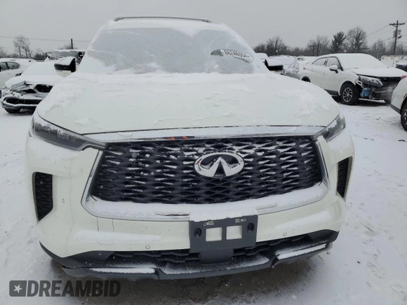 2024 Infiniti QX60 Luxe z VIN 5N1DL1FS5RC339335, wystawiony jako Copart lot #86246554 z przebiegiem 9 516 mil mil oraz Szkoda całkowita • Salvage title. Historia ofert i sprzedaży dostępna na DreamBid. Obrazek 5.