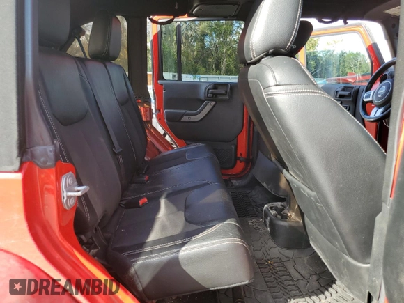 2018 Jeep Wrangler JK Unlimited Sport S with VIN 1C4BJWDG2JL873720, listed as a Copart auction lot 80321214 with 52,337 mi miles and Non Repairable. Bid and sale history available at carsss.com. Image 10.