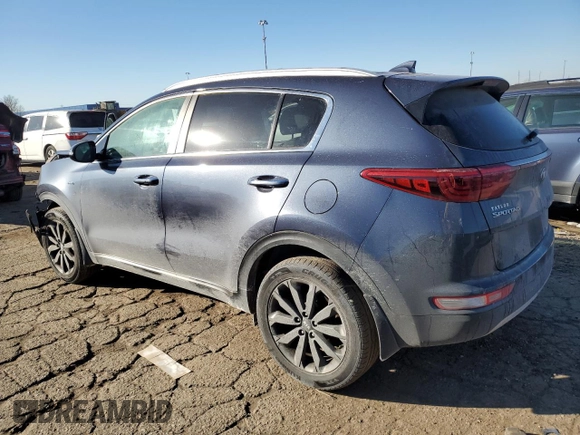 2019 Kia Sportage EX z VIN KNDPNCAC6K7564952, wystawiony jako Copart lot #87963465 z przebiegiem 35 228 mil mil oraz Szkoda całkowita • Salvage title. Historia ofert i sprzedaży dostępna na DreamBid. Obrazek 2.