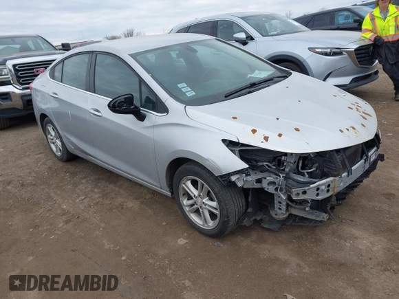 2017 Chevrolet Cruze LT with VIN 1G1BE5SM0H7268937, listed as a IAAI auction lot 41908020 with 108,456 mi miles and . Bid and sale history available at DreamBid. Image 1.