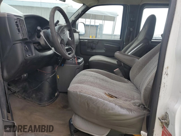 2007 Chevrolet Express Passenger with VIN 1GAHG39UX71101095, listed as a Copart auction lot 41585775 with 356,651 mi miles and Salvage title. Bid and sale history available at DreamBid. Image 7.