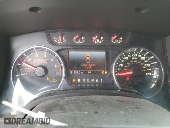 2013 Ford F-150 XL with VIN 1FTFW1ET0DKF55929, listed as a Copart auction lot 60686355 with 181,352 mi miles and Salvage title. Bid and sale history available at DreamBid. Image 9.