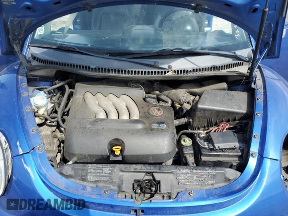 2004 Volkswagen New Beetle Coupe GLS with VIN 3VWCK31C24M414270, listed as a Copart auction lot 50660345 with 132,818 mi miles and Salvage Title. Bid and sale history available at carsss.com. Image 11.