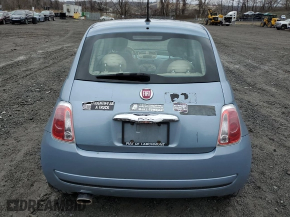 2015 FIAT 500 Pop with VIN 3C3CFFAR9FT555959, listed as a Copart auction lot 52739165 with 91,867 mi miles and Clean Title. Bid and sale history available at carsss.com. Image 6.