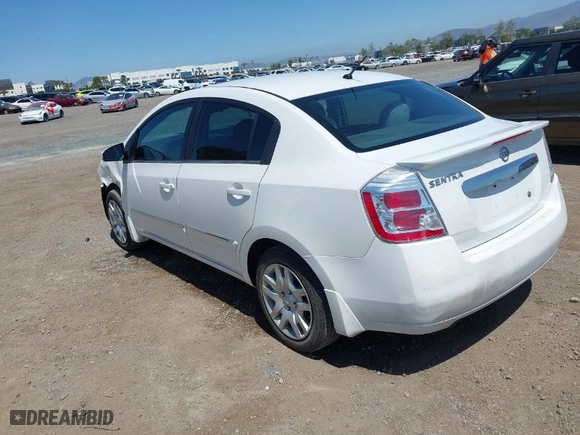 2012 Nissan Sentra 2.0 SR with VIN 3N1AB6APXCL777616, listed as a IAAI auction lot 41980436 with 166,696 mi miles. Bid and sale history available at carsss.com. Image 3.