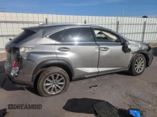 2019 Lexus NX 300 with VIN JTJBARBZ0K2208079, listed as a Copart auction lot 54077595 with 135,886 mi miles and Salvage Title. Bid and sale history available at DreamBid. Image 3.