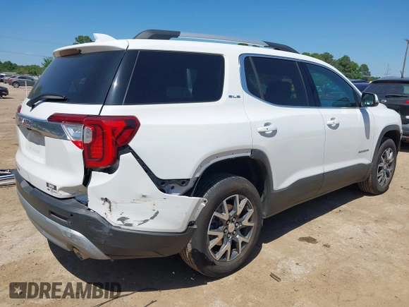 2021 GMC Acadia SLE с VIN 1GKKNKLA3MZ157411, выставлен на аукционе IAAI как лот 42022104 с пробегом 21 814 миль миль и . История ставок и продаж доступна на DreamBid. Изображение 4.