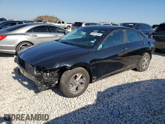 2024 Hyundai Elantra SE with VIN KMHLL4DG4RU696849, listed as a Copart auction lot 85215944 with 13,650 mi miles and Clean title. Bid and sale history available at DreamBid. Image 1.