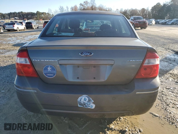 2005 Ford Five Hundred Limited with VIN 1FAFP25125G104464, listed as a Copart auction lot 84742674 with 234,363 mi miles and Salvage Title. Bid and sale history available at carsss.com. Image 6.