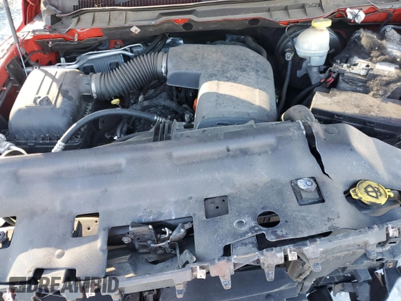 2017 Ram 1500 Express with VIN 1C6RR7FGXHS619593, listed as a Copart auction lot 45809095 with 62,403 mi miles and Salvage Title. Bid and sale history available at carsss.com. Image 12.