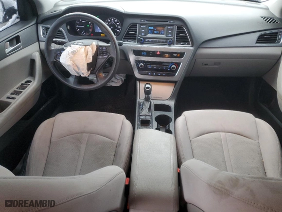 2015 Hyundai Sonata 2.4L SE with VIN 5NPE24AF7FH215283, listed as a Copart auction lot 82815724 with 134,658 mi miles and Salvage Title. Bid and sale history available at carsss.com. Image 8.