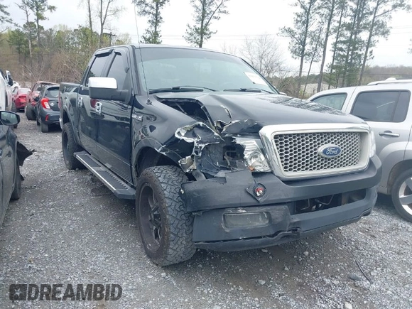 2005 Ford F-150 XLT with VIN 1FTPW14505FA88819, listed as a IAAI auction lot 41853524 with 227,414 mi miles. Bid and sale history available at carsss.com. Image 1.