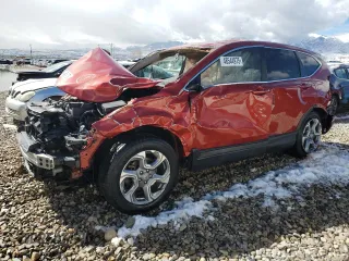2018 Honda CR-V EX-L with VIN 2HKRW2H88JH603374, listed as a Copart auction lot 48544975 with 133,890 mi miles and Salvage Title. Bid and sale history available at carsss.com. Image 1.