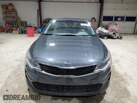 2016 Kia Optima LX with VIN 5XXGT4L38GG019021, listed as a Copart auction lot 42590785 with 94,728 mi miles and Salvage Title. Bid and sale history available at DreamBid. Image 5.