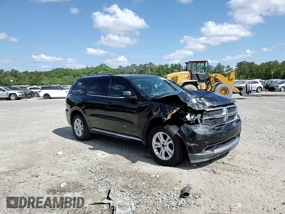 2012 Dodge Durango Crew with VIN 1C4RDHDG3CC265631, listed as a Copart auction lot 53474095 with 187,745 mi miles and Salvage Title. Bid and sale history available at DreamBid. Image 15.