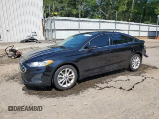 2020 Ford Fusion SE with VIN 3FA6P0HD6LR259891, listed as a Copart auction lot 58149175 with 51,342 mi miles and Salvage title. Bid and sale history available at DreamBid. Image 1.