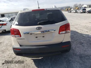 2011 Kia Sorento LX with VIN 5XYKT3A13BG039123, listed as a Copart auction lot 49666065 with 124,099 mi miles and Salvage Title. Bid and sale history available at DreamBid. Image 6.