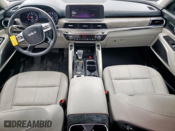 2022 Kia Telluride EX with VIN 5XYP3DHC4NG276226, listed as a Copart auction lot 60528015 with 55,306 mi miles and Salvage title. Bid and sale history available at DreamBid. Image 8.