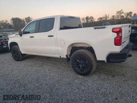 2024 Chevrolet Silverado 1500 Custom Trail Boss with VIN 3GCUDCED0RG426749, listed as a Copart auction lot 76178914 with 781 mi miles and Salvage Title. Bid and sale history available at carsss.com. Image 2.