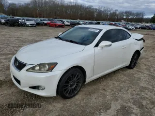2011 Lexus IS 250 C with VIN JTHFF2C21B2517458, listed as a Copart auction lot 86850234 with 146,820 mi miles and Clean Title. Bid and sale history available at DreamBid. Image 1.