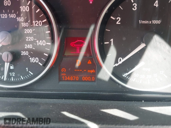 2007 BMW 3 Series 328i with VIN WBAVC53537FZ81155, listed as a IAAI auction lot 42368057 with 134,870 mi miles and . Bid and sale history available at DreamBid. Image 7.