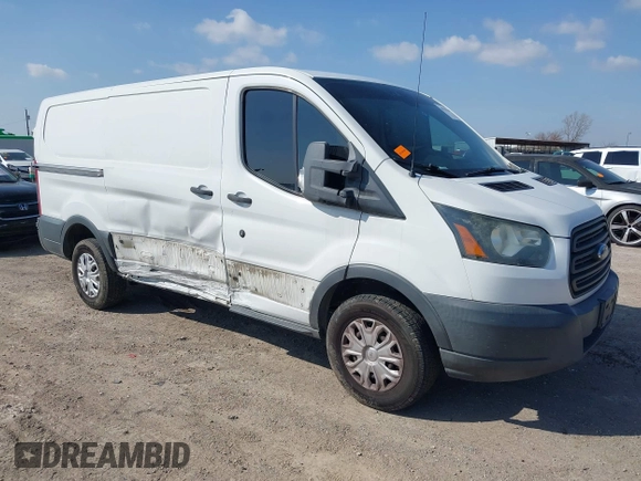 2016 Ford Transit Cargo z VIN 1FTYR1YMXGKB54607, wystawiony jako IAAI lot #41521237 z przebiegiem 195 851 mil mil oraz . Historia ofert i sprzedaży dostępna na DreamBid. Obrazek 1.