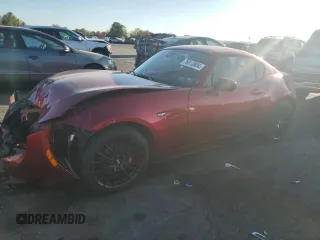2020 Mazda MX-5 Miata Club with VIN JM1NDAL77L0419248, listed as a Copart auction lot 76013804 with 10,140 mi miles and Salvage title. Bid and sale history available at DreamBid. Image 1.