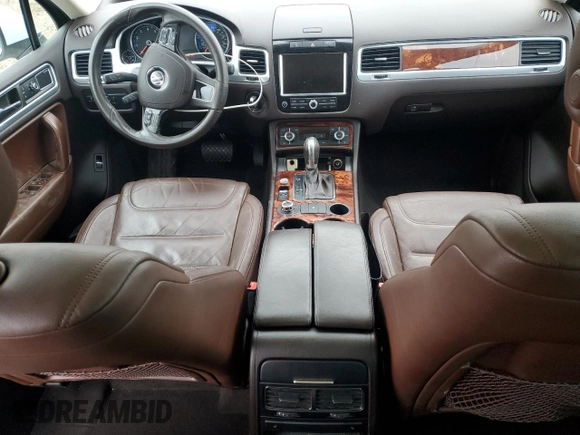 2012 Volkswagen Touareg Exec with VIN WVGEF9BP5CD007456, listed as a Copart auction lot 85225874 with Not Provided miles and Non Repairable. Bid and sale history available at DreamBid. Image 8.