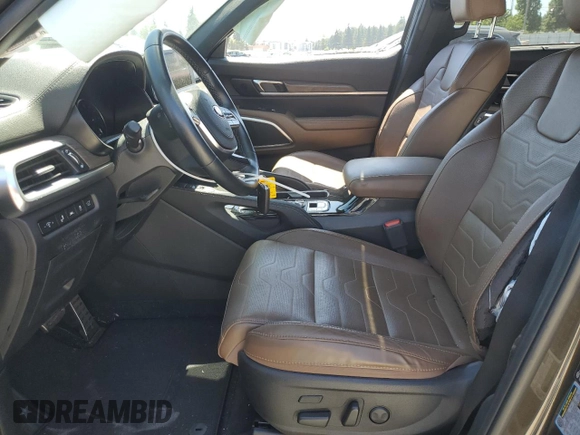 2020 Kia Telluride SX z VIN 5XYP5DHC6LG051409, wystawiony jako Copart lot #65014255 z przebiegiem 43 092 mil mil oraz Szkoda całkowita • Salvage title. Historia ofert i sprzedaży dostępna na DreamBid. Obrazek 7.