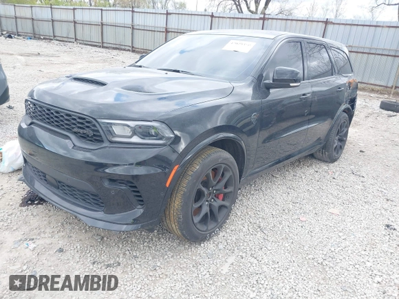2021 Dodge Durango SRT Hellcat with VIN 1C4SDJH91MC682235, listed as a IAAI auction lot 42029380 with 9,921 mi miles and . Bid and sale history available at DreamBid. Image 18.