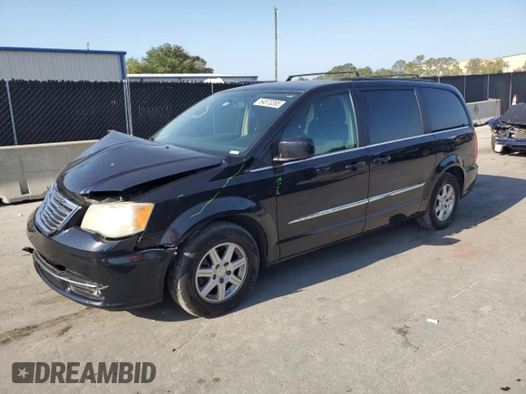 2011 Chrysler Town & Country Touring with VIN 2A4RR5DG1BR676736, listed as a Copart auction lot 54570395 with 177,722 mi miles and Salvage Title. Bid and sale history available at DreamBid. Image 1.