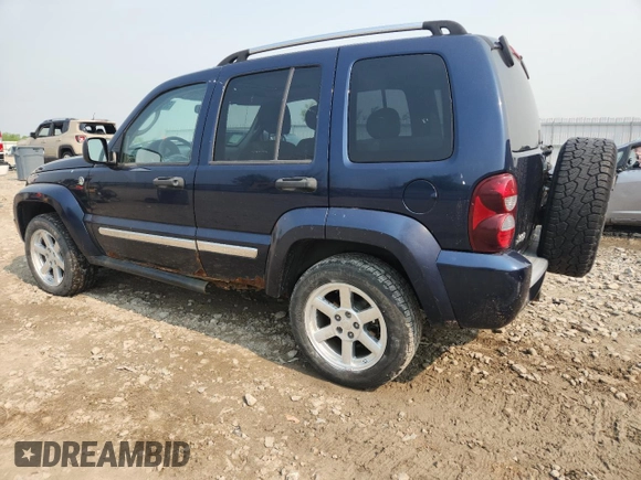 2006 Jeep Liberty Limited with VIN 1J4GL58K16W163927, listed as a Copart auction lot 58966875 with 209,675 mi miles and Clean title. Bid and sale history available at DreamBid. Image 2.