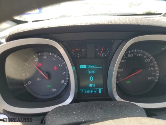 2016 Chevrolet Equinox LT with VIN 2GNALCEK1G6285999, listed as a Copart auction lot 44862065 with 833,894 mi miles and Salvage Title. Bid and sale history available at carsss.com. Image 9.