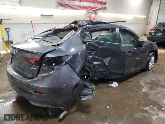 2015 Mazda 3 i Touring with VIN 3MZBM1V72FM166757, listed as a Copart auction lot 44313975 with 129,757 mi miles and Non Repairable. Bid and sale history available at DreamBid. Image 3.