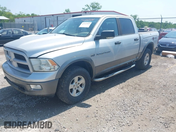2011 Ram 1500 Laramie with VIN 1D7RV1CT9BS641620, listed as a IAAI auction lot 42347031 with 162,390 mi miles and . Bid and sale history available at DreamBid. Image 2.