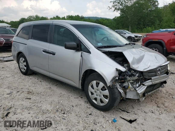 2013 Honda Odyssey LX z VIN 5FNRL5H24DB054216, wystawiony jako Copart lot #59871675 z przebiegiem 103 494 mil mil oraz Czysty tytuł • Clean title. Historia ofert i sprzedaży dostępna na DreamBid. Obrazek 4.