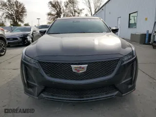 2021 Cadillac CT5 V-Series with VIN 1G6DR5RWXM0148046, listed as a Copart auction lot 80179113 with 20,919 mi miles. Bid and sale history available at carsss.com. Image 5.