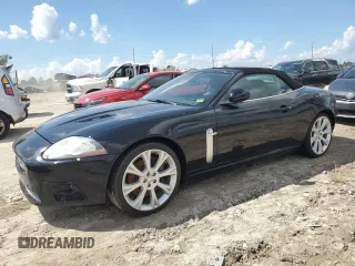2008 Jaguar XK with VIN SAJWA44C889B24631, listed as a Copart auction lot 73872114 with 0 mi miles and Salvage Title. Bid and sale history available at carsss.com. Image 1.