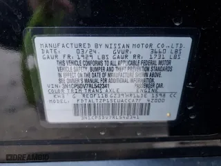 2024 Nissan Kicks SR with VIN 3N1CP5DV7RL542341, listed as a Copart auction lot 47764745 with 1,584 mi miles and Salvage Title. Bid and sale history available at carsss.com. Image 14.