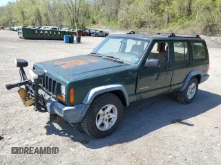 2000 Jeep Cherokee SE with VIN 1J4FF28S1YL214297, listed as a Copart auction lot 54820845 with 77,802 mi miles and Clean title. Bid and sale history available at DreamBid. Image 1.