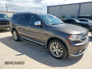 2014 Dodge Durango Citadel z VIN 1C4SDJET8EC391071, wystawiony jako Copart lot #53189405 z przebiegiem 144 887 mil mil oraz Czysty tytuł • Clean title. Historia ofert i sprzedaży dostępna na DreamBid. Obrazek 4.